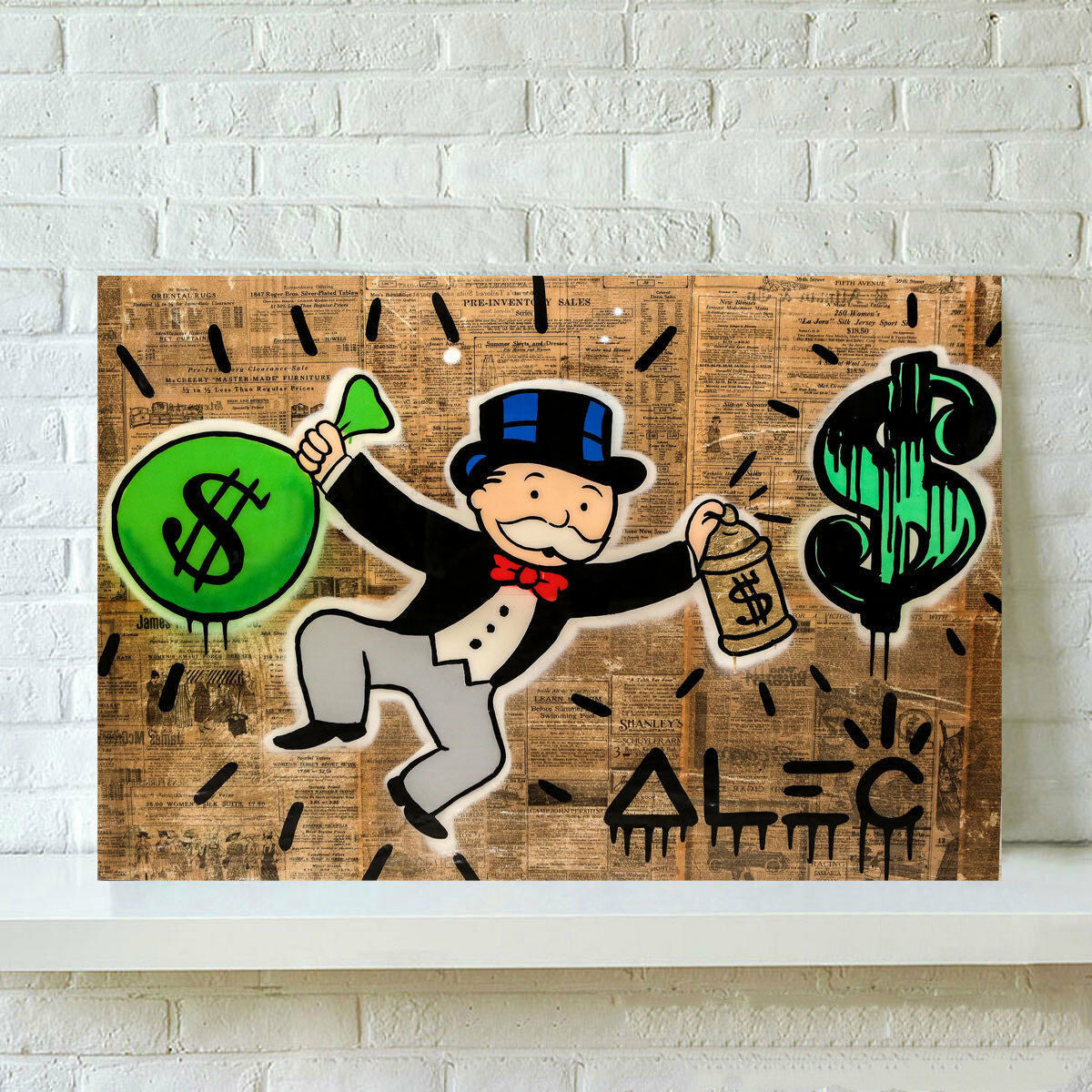 Rich Art – Pop-Art Wandbild