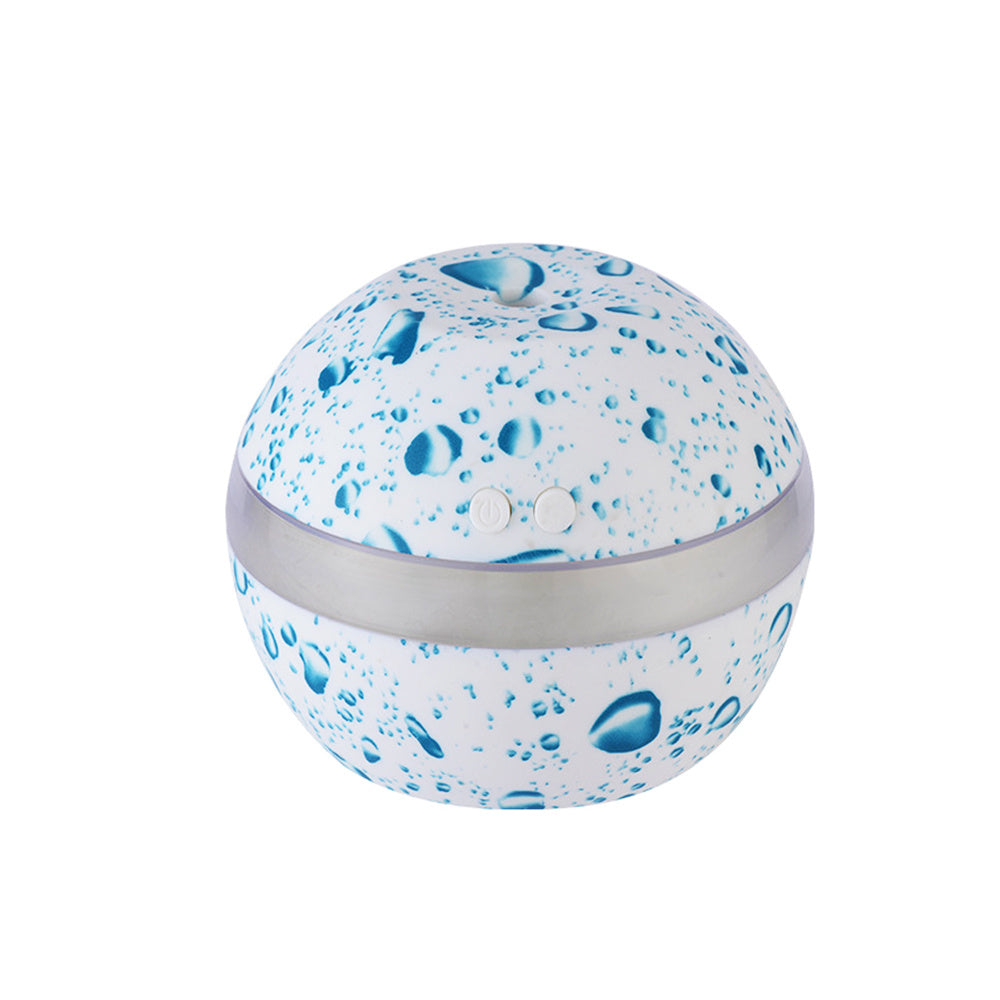 Aroma Diffusor "Blue Marble" - Stilvoller Kugel-Luftbefeuchter mit USB-Anschluss