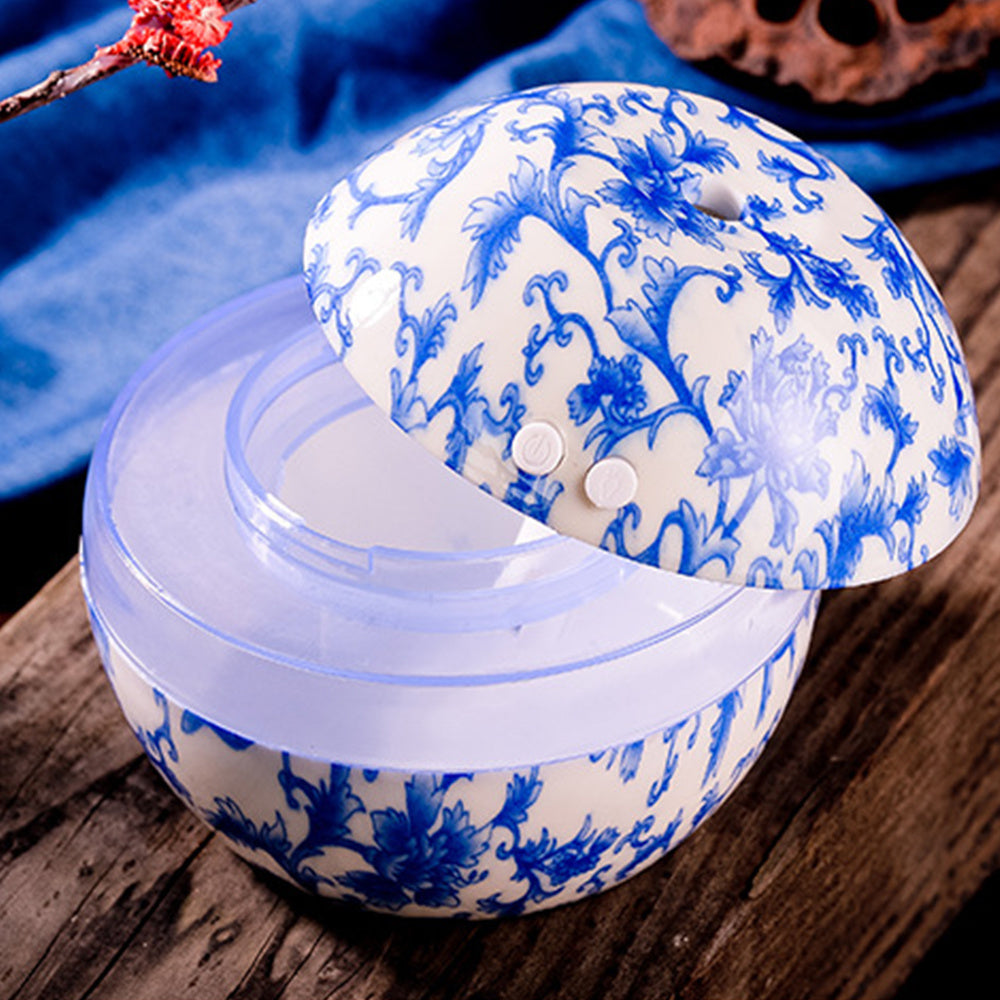 Aroma Diffusor "Blue Marble" - Stilvoller Kugel-Luftbefeuchter mit USB-Anschluss