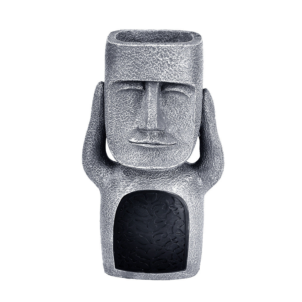 Moai Silence – Stilvolle Osterinsel-Skulptur