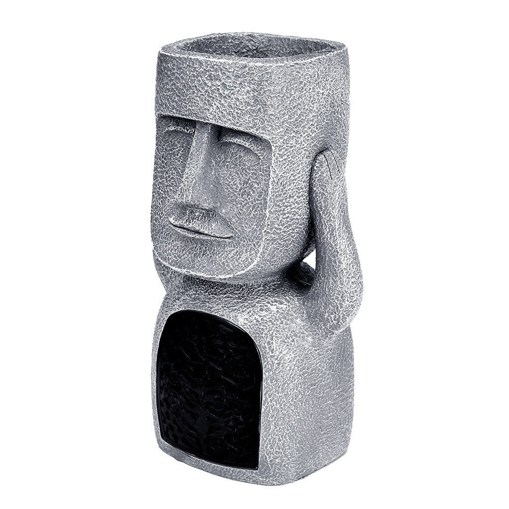 Moai Silence – Stilvolle Osterinsel-Skulptur