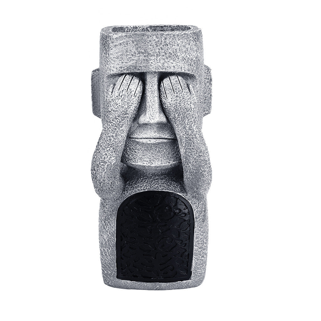 Moai Silence – Stilvolle Osterinsel-Skulptur